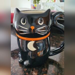 Target Black Cat Halloween Mug
